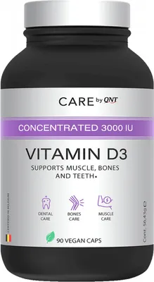 Produktbild von QNT Vitamin D3 3000 IU (90) Unflavoured - Vitamine,  Mineralien & Gesundheit - Vitamine