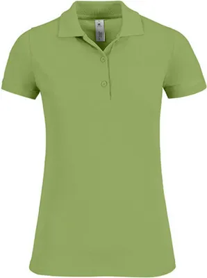 Produktbild von B&C PW457 | Damen Poloshirt Safran Timeless / Women - Farbe: Pistachio - Größe: S