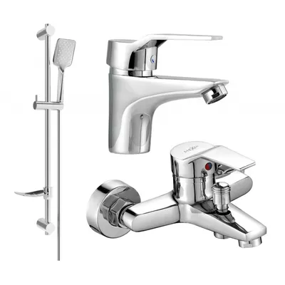 Obrázek produktu pro Mexen Caro DF72 vanová sada, Chromovaná - 746603DF72-00