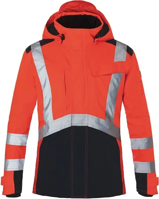 Produktbild von Kübler Reflectiq Hardshelljacke Psa 2 warnrot/schwarz XS