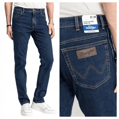 Produktbild von Wrangler TEXAS SLIM CROSS GAME- Herren Jeans 112126497 L30 - W30