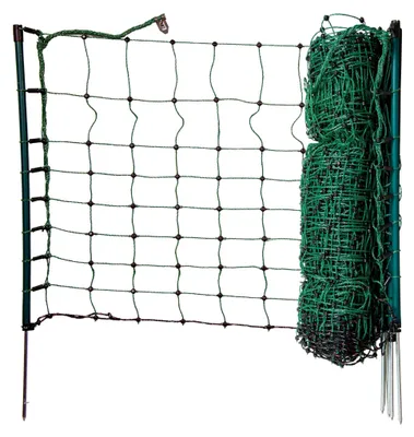 Obrázek produktu pro Plotová konstrukce z plechu, s 9 sloupky, výška 50 cm, délka 25 metrů