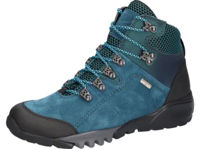 Zdjęcie produktu dla Sznurowane buty do kostki Waldläufer w kolorze niebieskim, rozmiar 6