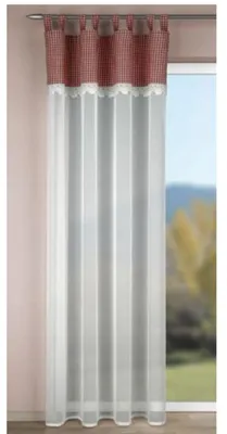 Produktbild von Schlaufenschal "Palma" - Größe (HxB): 245x135cm Farbe: Rot