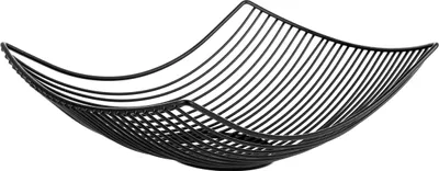 Produktbild von Obstkorb Gemüsekorb Obstschale Metall Dekokorb 31 x 23 cm TADAR