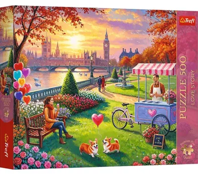 Image de Puzzle 500 pièces « Love Story : Londres romantique » TREFL