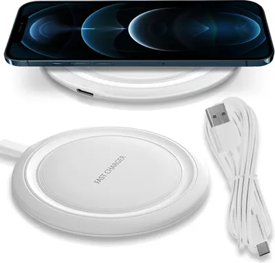 Produktbild von Schnell Ladegerät QI Wireless Charger Apple iPhone 12 Pro / Max Kabellos Laden