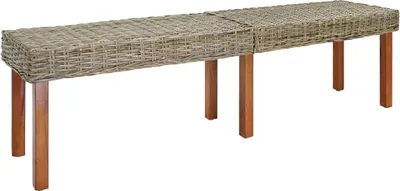 Immagine prodotto di panchina Naturale 160 x 35 x 45 cm Legno di mango massello