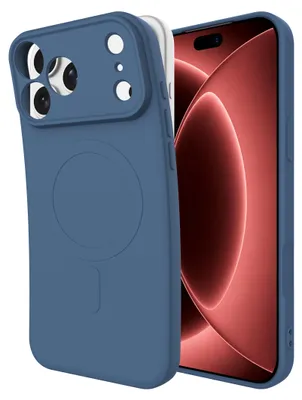 Productafbeelding van Hoesje geschikt voor iPhone 18 Pro / 17 Pro Hoesje geschikt voor MagSafe - Color Backcover - Blauw