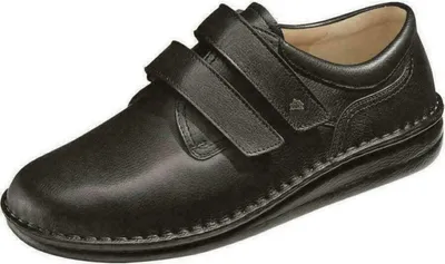 Produktbild von Finn Comfort, 96103, Herren, Klettverschluss Schuh, Schwarz, Leder, NEU - Passformübersicht Finn comfort Marken Finn Comfort Prophylaxe, Schwarz