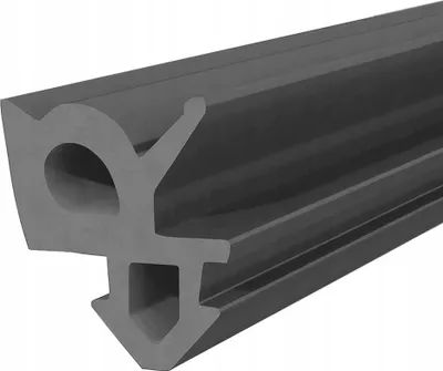 Produktbild von DQ-PP Fensterdichtung | Schwarz | 10 Meter | S-1387 Rehau | PVC Fenster | Gummidichtug Dichtung Dichtband | Kunststofffensterdichtungen