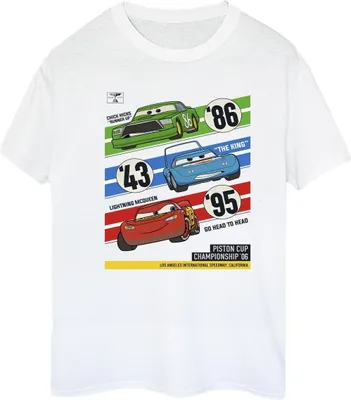 Obrázok produktu pre Disney - Dámske tričko "Cars Piston Cup Champions" BI16205 (XL) (White)
