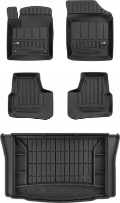 Image de SET Tapis en caoutchouc 3D Skoda Citigo HB 2011-2020 d