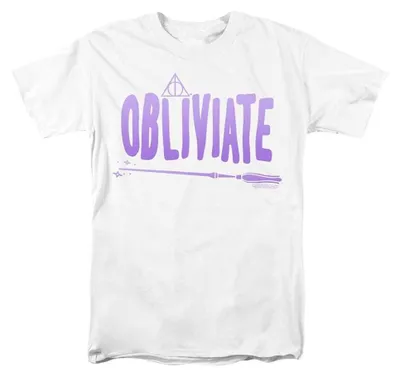 Produktbild von Harry Potter - "The Obliviate" T-Shirt für Herren/Damen Uni TV38695 (S) (Weiß)