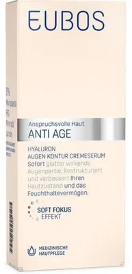 Zdjęcie produktu dla Eubos Anti Age Hyaluron Eye Contour Cream 15 ml