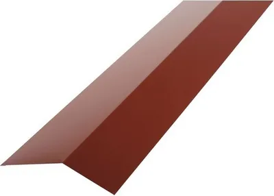 Produktbild von PRECIT Rinneneinhang für Trapezblech H12 Oxidrot RAL 3009 1000 mm x 83 mm x 65 mm
