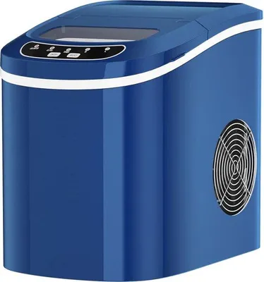 Image de Machine à glaçons d'une capacité de 12 kg en 24 heures, avec 2 moules à glaçons et un réservoir d'eau de 2,2 litres