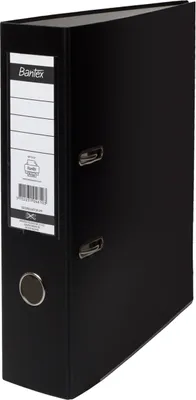 Image de Classeur A4 Bantex PP XXL 8 cm noir