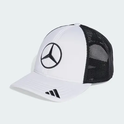 Produktbild von Mercedes AMG Petronas Adidas Trucker Cap - weiß