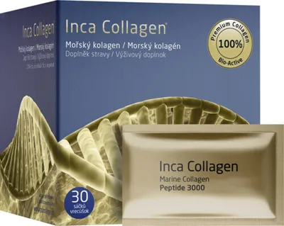 Zdjęcie produktu dla Inca Inca Collagen hydrolizowany kolagen rybi 30 saszetek / Kolagen / 100% czysty hydrolizowany kolagen w proszku bez dodatków