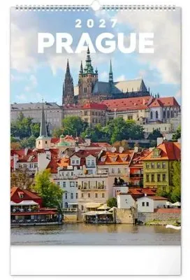 Image de NOTIQUE, calendrier mural Prague 2027, format 33 x 46 cm
