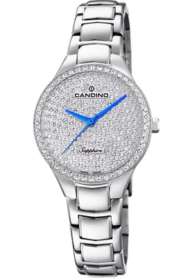 Produktbild von Candino Damen Analog Uhr Elegance Elegant Edelstahl Armbanduhr silber UC4696/1