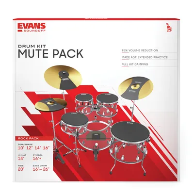 Obrázok produktu pre Evans HQ SoundOff Rock Box Set