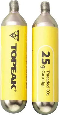 Produktbild von Topeak CO2 Kartusche 16g gedrosselt (2 Stück)