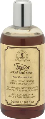Produktbild von Taylor of Old Bond Street Sandalwood Luxury Hair & Body Shampoo (200 ml)