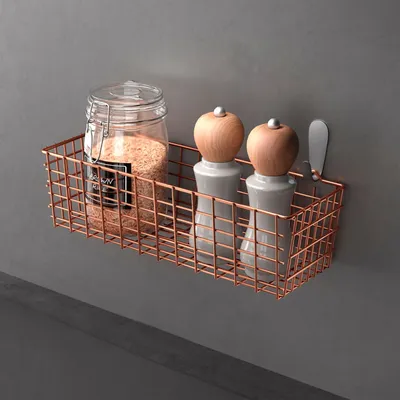 Produktbild von METALTEX 361601000 Koala Allzweckkorb 33 x 12 x 9 cm Polytherm Copper