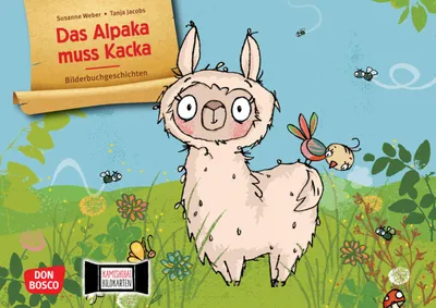 Produktbild von Das Alpaka muss Kacka. Kamishibai Bildkartenset