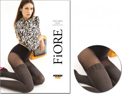 Zdjęcie produktu dla Strumpfhose Fiore Stay Tuned 60 Den Melange 4