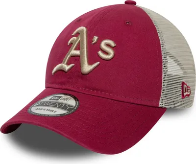 Immagine prodotto di Cappello Trucker New Era 9Twenty - Oakland Athletics verde celtico