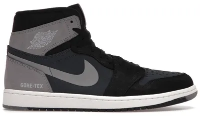 Zdjęcie produktu dla Jordan 1 Retro High Element Gore-Tex, kolor: czarny, odcień szarości (Particle Grey) - rozmiar EU 48.5