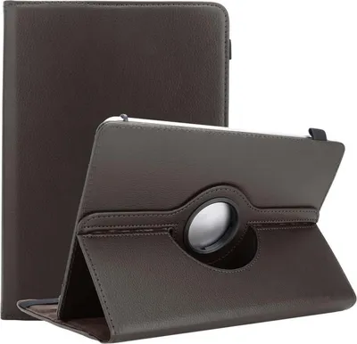 Produktbild von Cadorabo Hülle für Medion LifeTab X10311 Schutzhülle in Braun 360 Grad Tablet Hülle Etui Cover Case