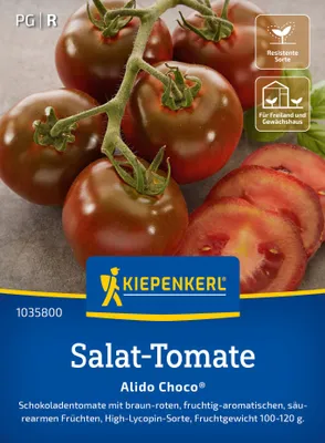 Artikelbild 2 von 'Salat-Tomate Alido Choco F1' aus der Kategorie Tomatensamen
