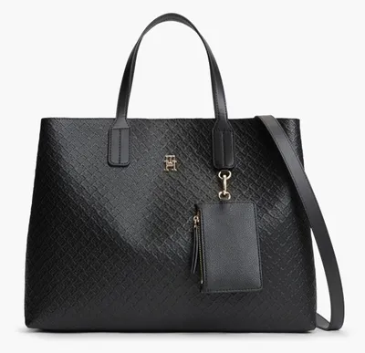 Zdjęcie produktu dla Tommy Hilfiger Aw0aw18923 Th Icon Satchel Mono