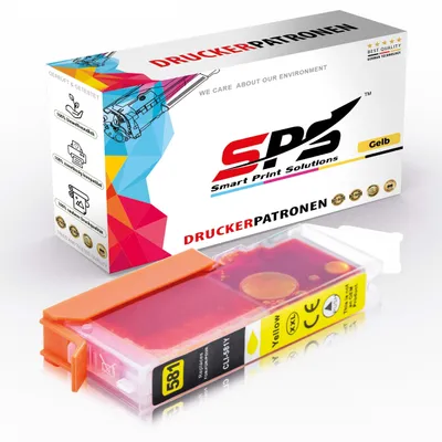 Produktbild von CLI-581YXXL Tintenpatrone Kompatibel für Canon Pixma TR 8620 | 1x Gelb