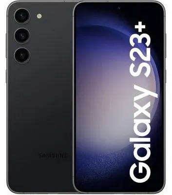 Image de Samsung Galaxy S23+ SM-S916B, 16,8 cm (6.6"), 8 Go, 256 Go, 50 MP, Android 13, noir