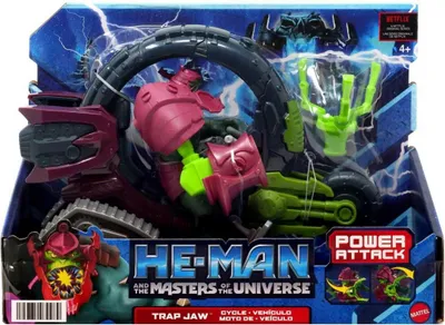 Zdjęcie produktu dla Mattel Masters Of Universe Trap Jaw + Pojazd