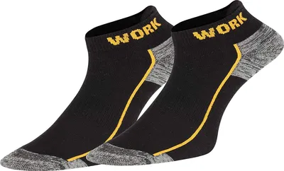 Produktbild von TippTexx 24 6 Paar Arbeitssocken, Work-Sneakersocken, Arbeits-Sneakersocken, Größe 43-46