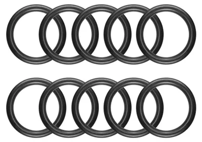 10 Nitril-O-Ringe, ID 28–187 mm, 4 mm breit