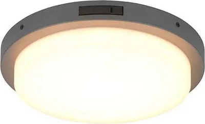 Immagine prodotto di LED, plafoniera, metallo, antracite, sensore, H 5,7 cm