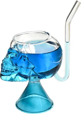 Obrázok produktu pre Skull Vampire Glass High Borosilicate Skull Glass Halloween Kitchen Decoration Cup for Fragrant Tea Red Wine