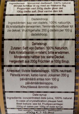 Produktbild von Basra- Datteln Sirup 450 Gramm