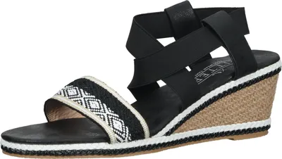 Produktbild von Fitters Footwear Lika Sandalen in Übergrößen Schwarz 2.786121 Black große Damenschuhe