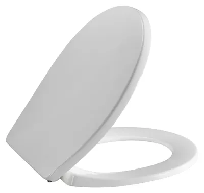 Produktbild von Pressalit WC-Sitz T Soft Duroplast, mit Edelstahl-Scharnieren