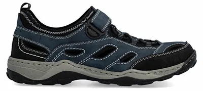 Produktbild von Rieker Herren Trekkingsandalen, Sandalen, 08063-14, Blau, Schuhgröße:42 EU