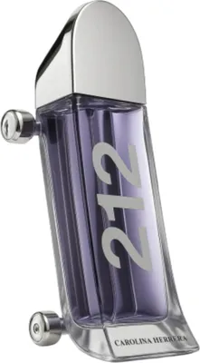 A bottle of Carolina Herrera 212 Heroes Forever Young Eau de Toilette for men.