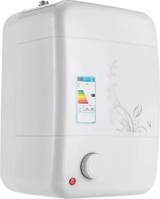 Immagine prodotto di Scaldabagno elettrico istantaneo, design compatto, efficienza energetica, BIANCO